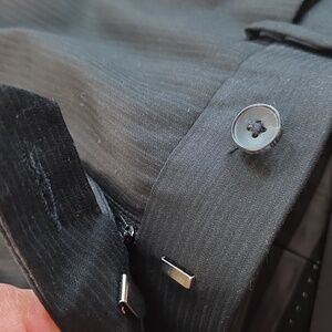 Perry Ellis NWT Portfolio Mens Pants Black38×30  California Polyester Viscose .